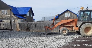 Отсыпка участка Курск, цена от 205 р./куб.