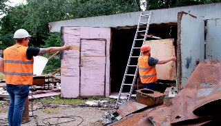Демонтаж гаражей в Курске, цена от 1737 руб. – услуги под ключ от 2Землекопа-Кус