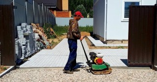 Устройство въезда на участок Курск, цена от 50044 руб.